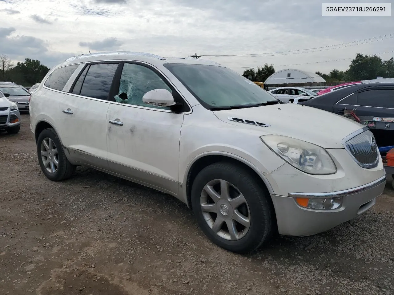 2008 Buick Enclave Cxl VIN: 5GAEV23718J266291 Lot: 73601314