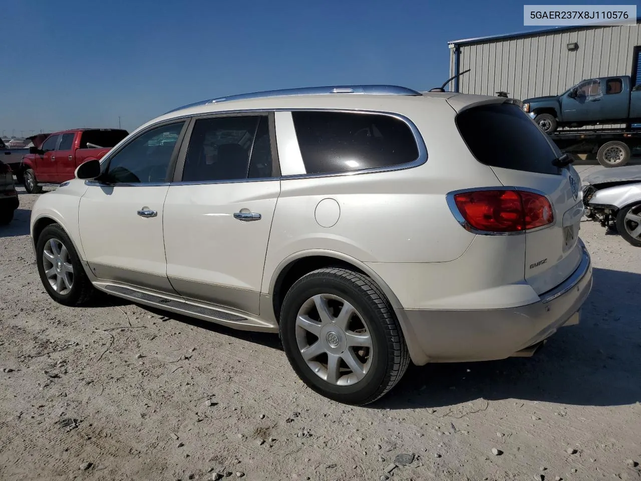 2008 Buick Enclave Cxl VIN: 5GAER237X8J110576 Lot: 73827754