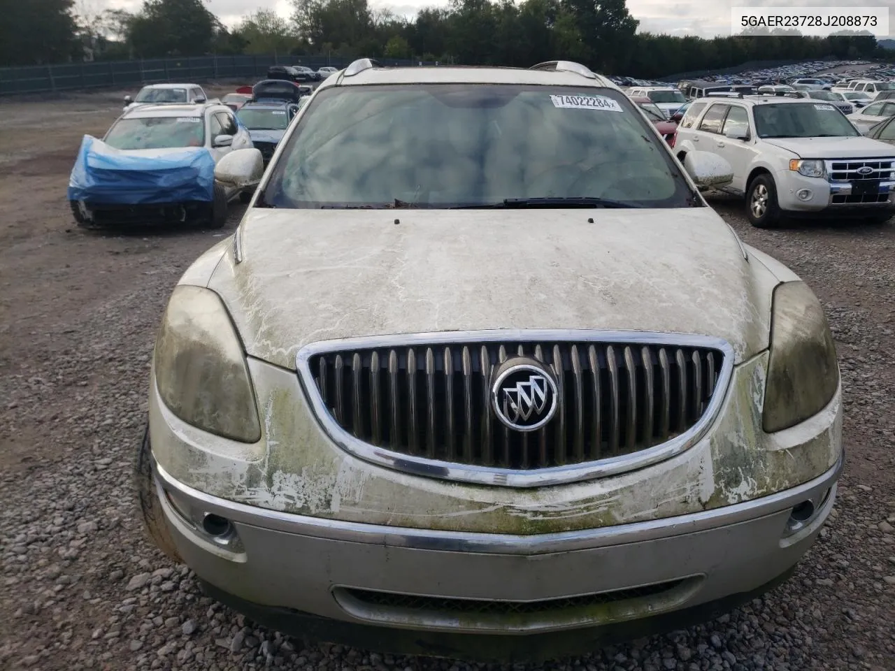 2008 Buick Enclave Cxl VIN: 5GAER23728J208873 Lot: 74022284