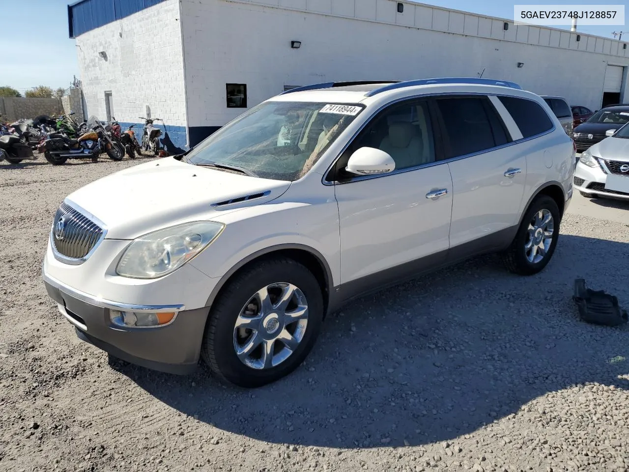 2008 Buick Enclave Cxl VIN: 5GAEV23748J128857 Lot: 74118944