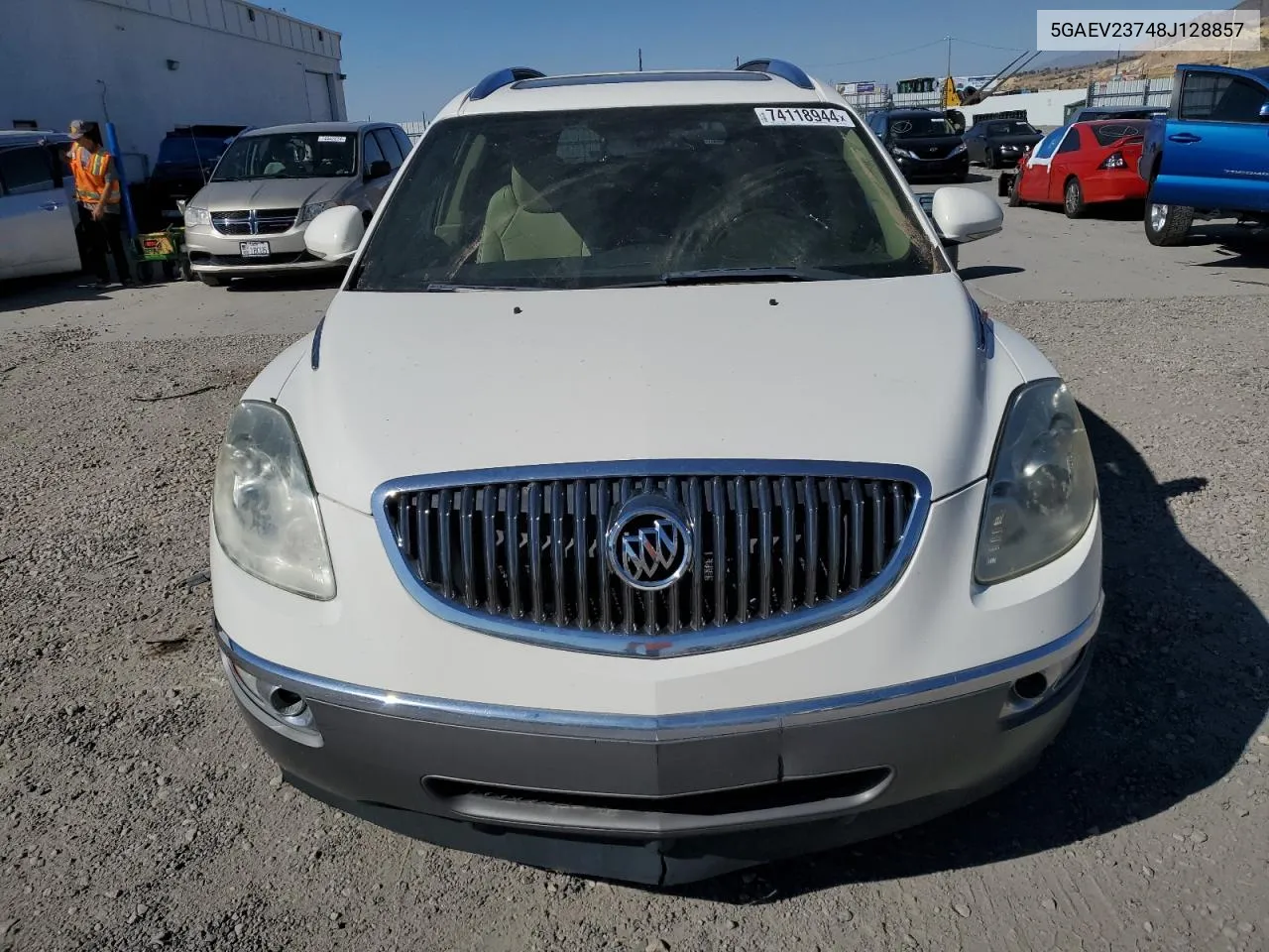 2008 Buick Enclave Cxl VIN: 5GAEV23748J128857 Lot: 74118944