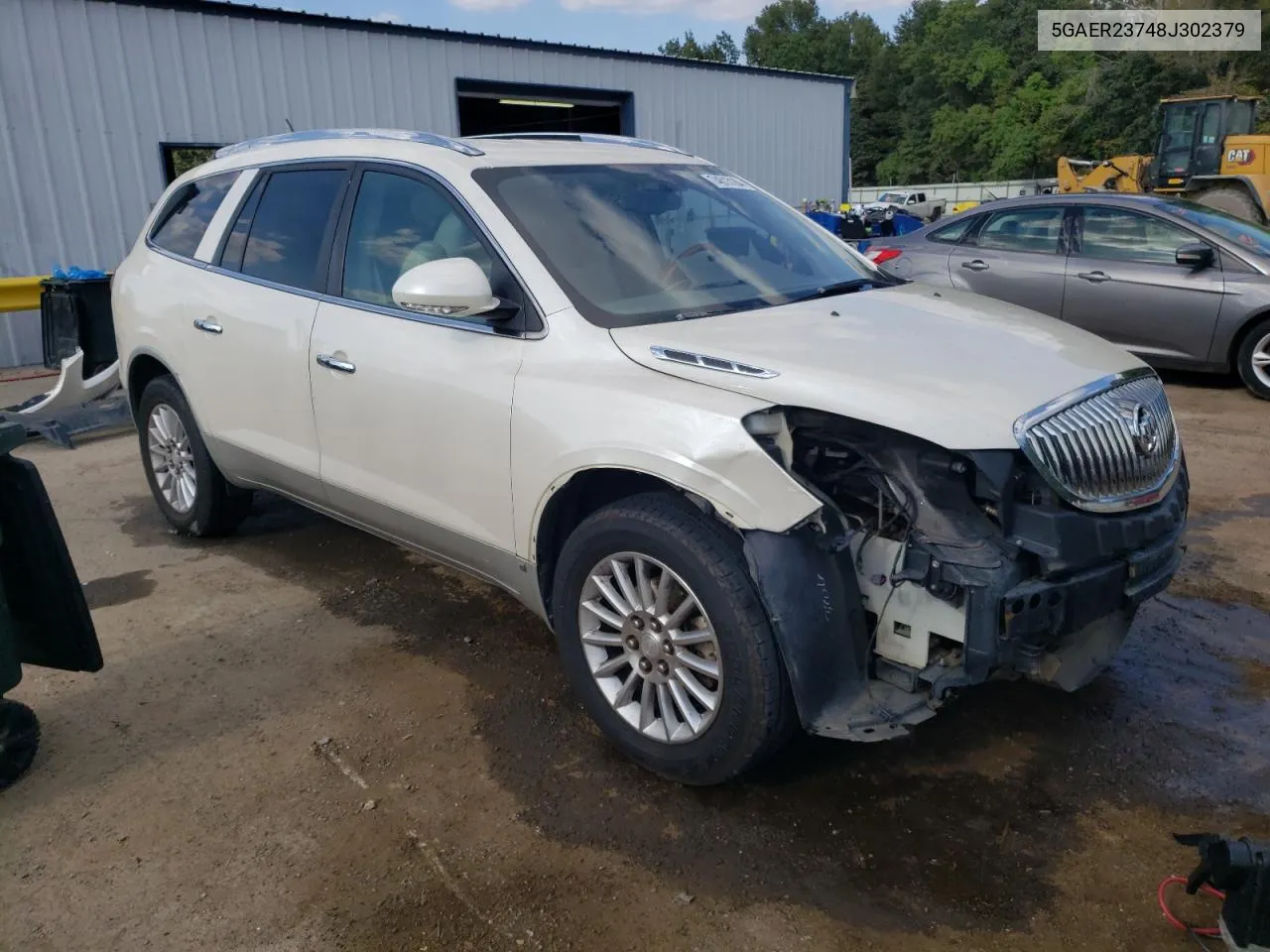 2008 Buick Enclave Cxl VIN: 5GAER23748J302379 Lot: 74613184