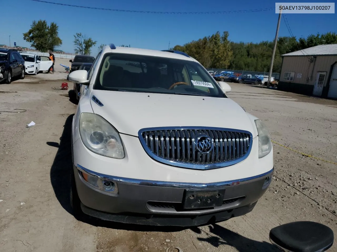 2008 Buick Enclave Cx VIN: 5GAEV13798J100207 Lot: 74979504