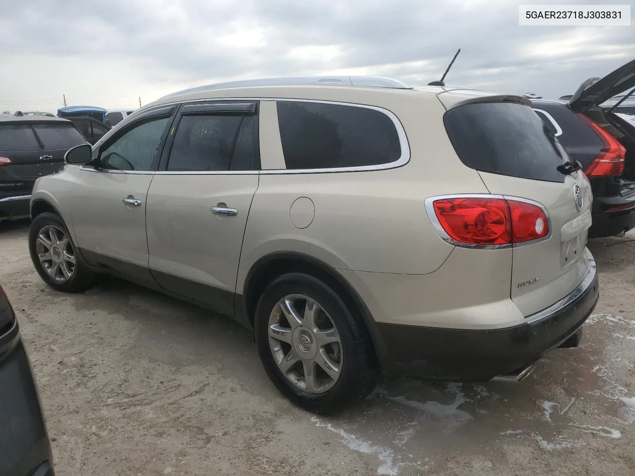 2008 Buick Enclave Cxl VIN: 5GAER23718J303831 Lot: 75225624