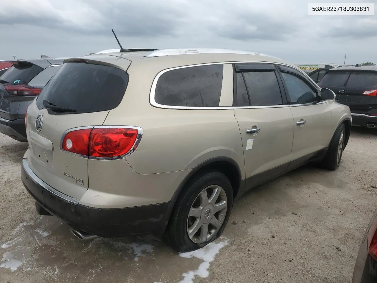 2008 Buick Enclave Cxl VIN: 5GAER23718J303831 Lot: 75225624