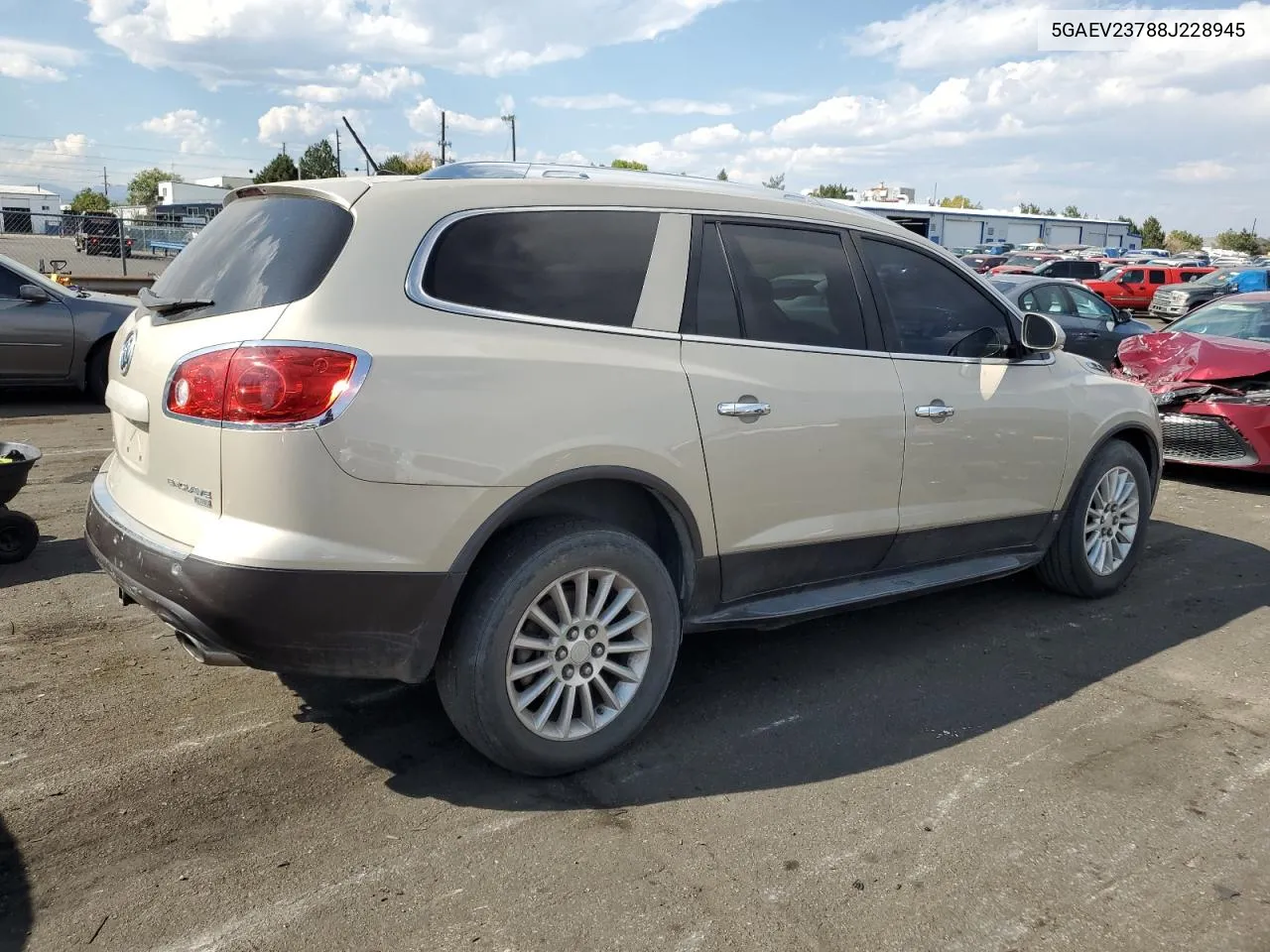 2008 Buick Enclave Cxl VIN: 5GAEV23788J228945 Lot: 75239494