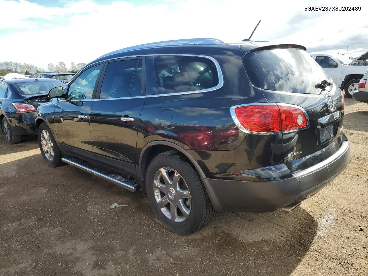 2008 Buick Enclave Cxl VIN: 5GAEV237X8J202489 Lot: 75449554