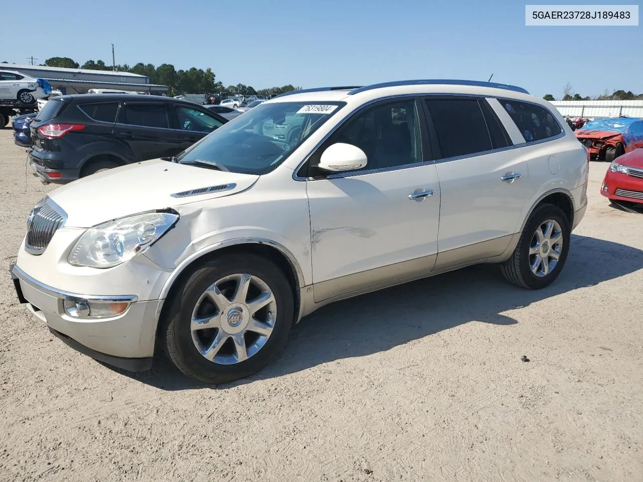 2008 Buick Enclave Cxl VIN: 5GAER23728J189483 Lot: 76319804