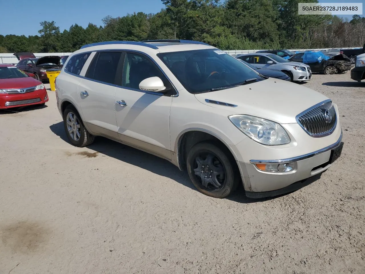 2008 Buick Enclave Cxl VIN: 5GAER23728J189483 Lot: 76319804