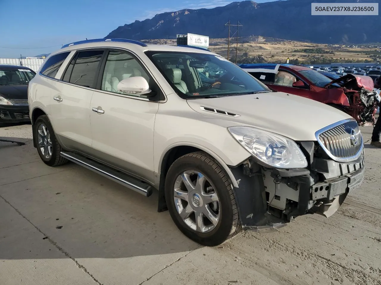 2008 Buick Enclave Cxl VIN: 5GAEV237X8J236500 Lot: 77152764