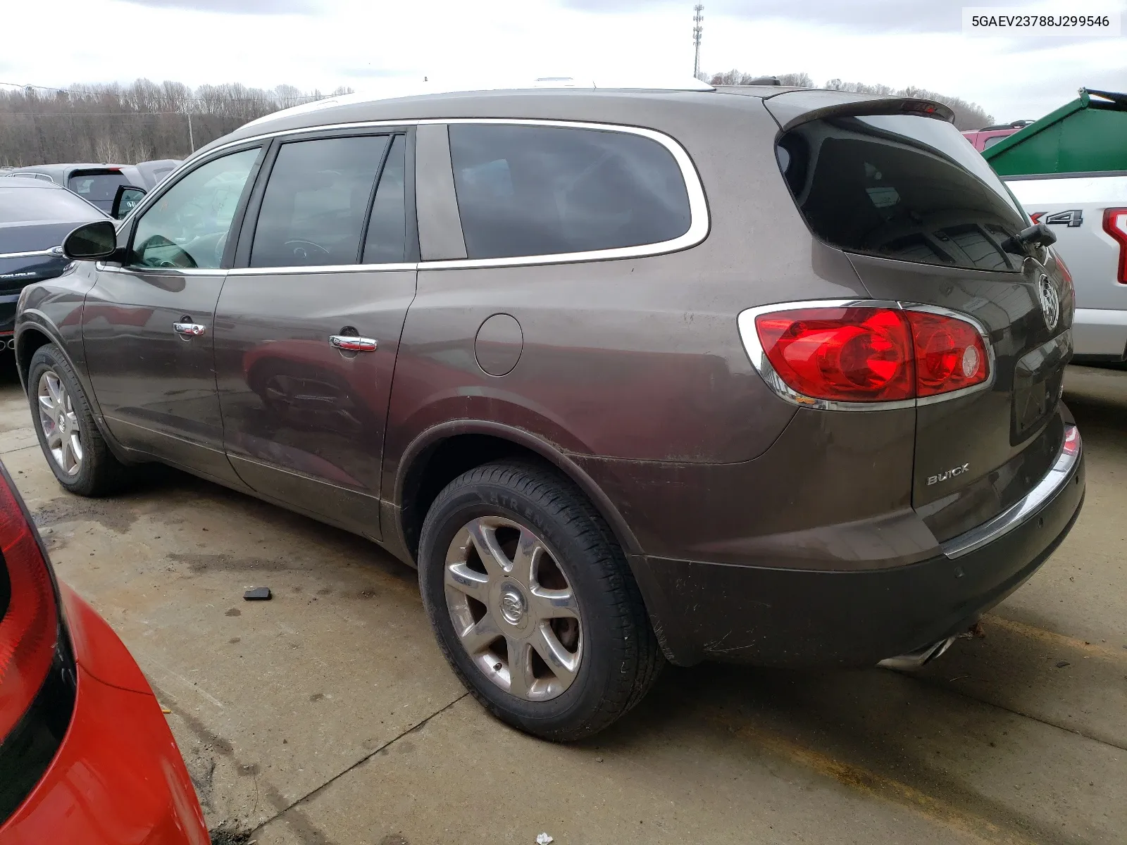 2008 Buick Enclave Cxl VIN: 5GAEV23788J299546 Lot: 78536593