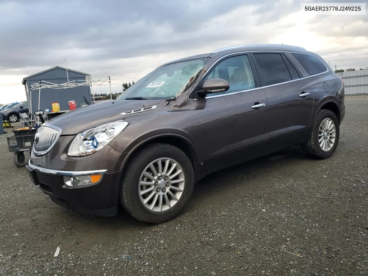 2008 Buick Enclave Cxl VIN: 5GAER23778J249225 Lot: 78631584