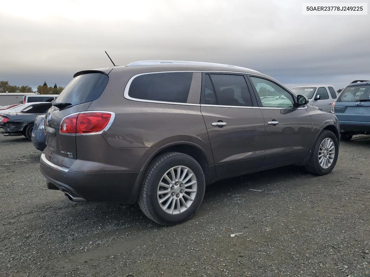 2008 Buick Enclave Cxl VIN: 5GAER23778J249225 Lot: 78631584