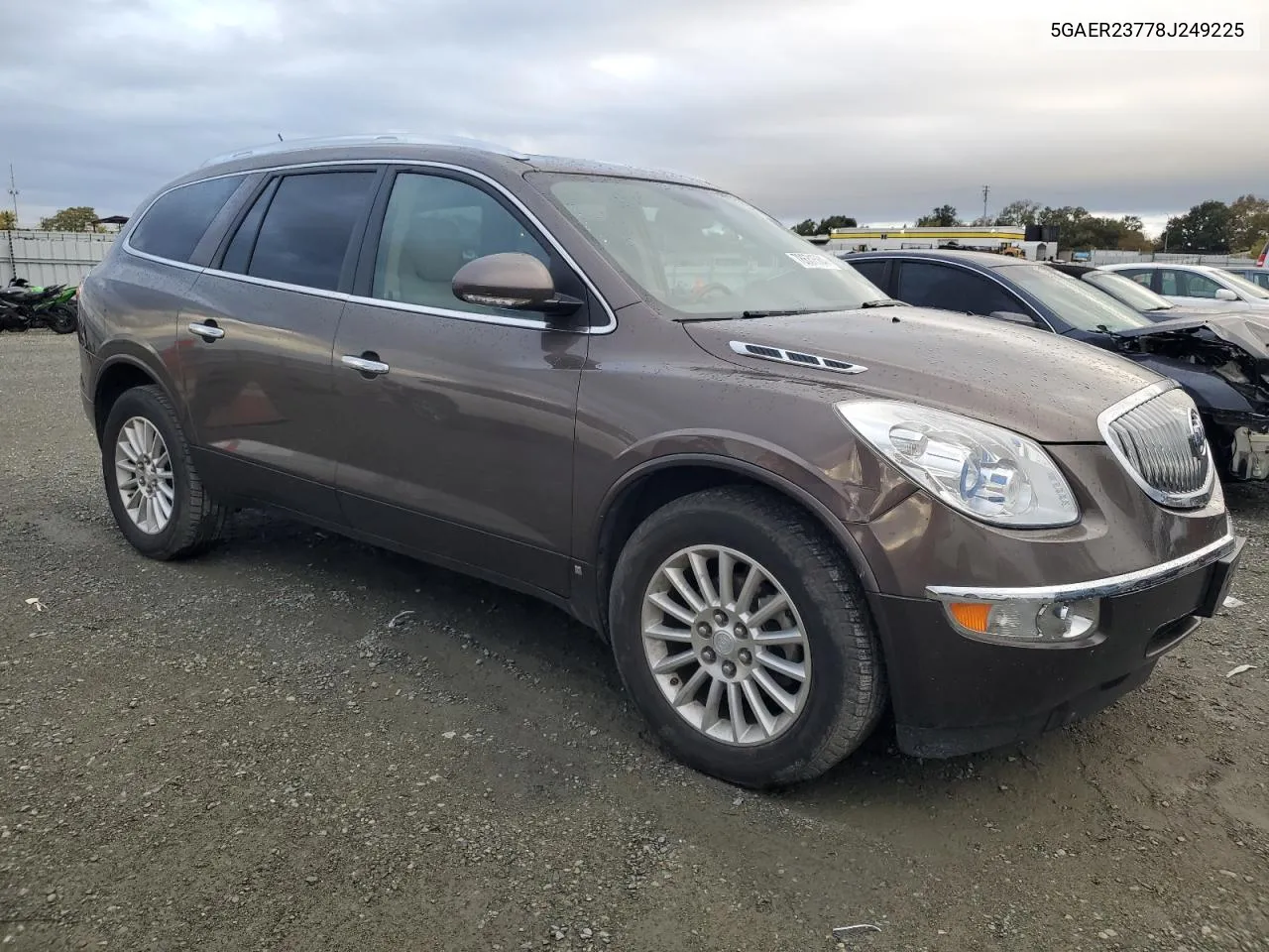 2008 Buick Enclave Cxl VIN: 5GAER23778J249225 Lot: 78631584