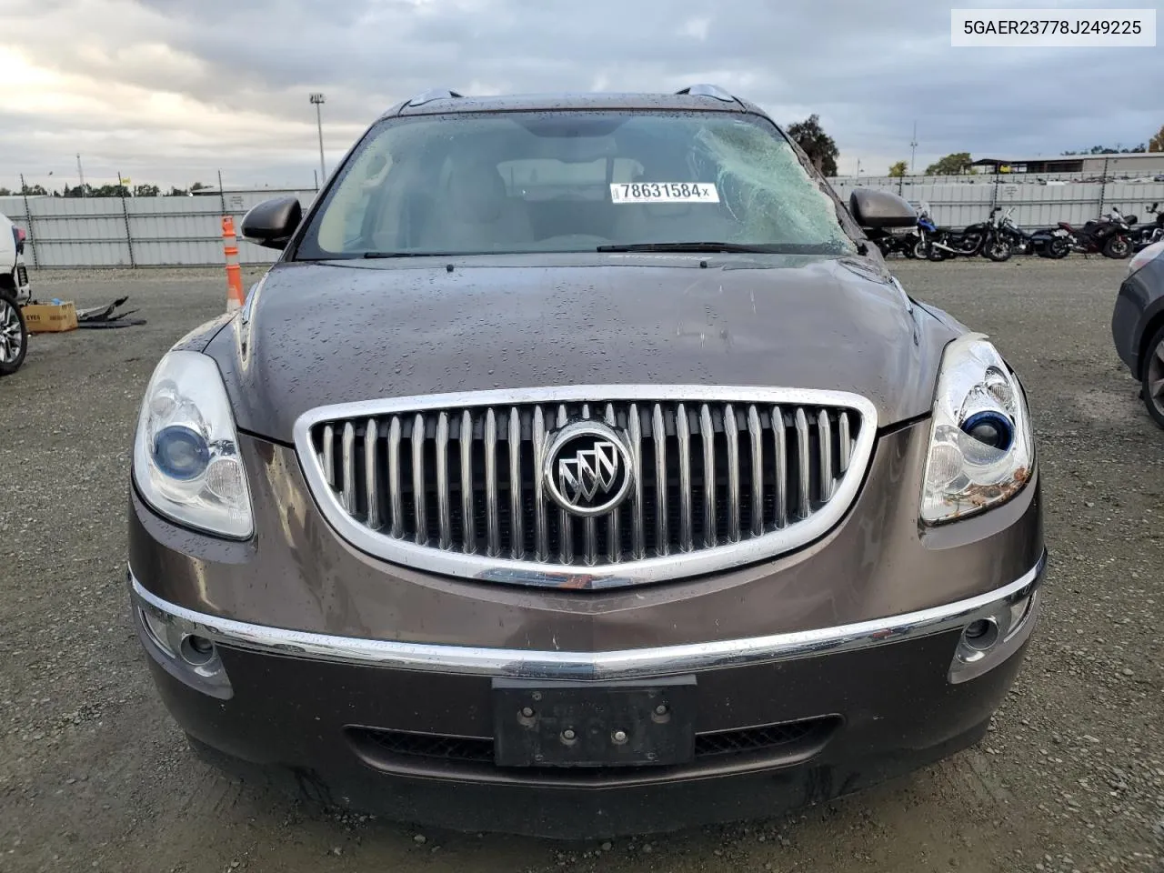 2008 Buick Enclave Cxl VIN: 5GAER23778J249225 Lot: 78631584