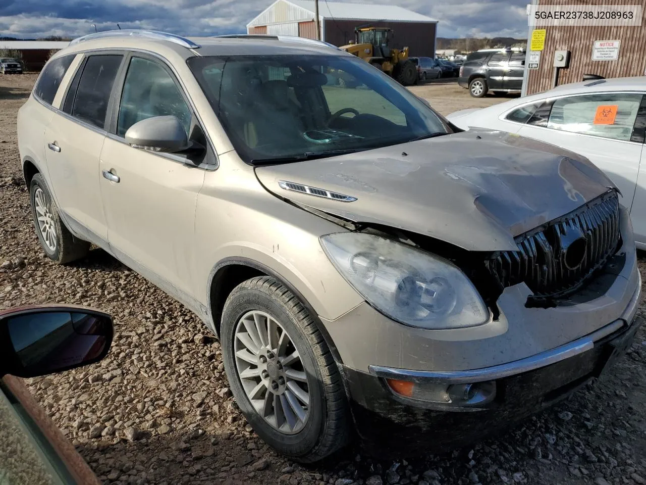 2008 Buick Enclave Cxl VIN: 5GAER23738J208963 Lot: 82650783