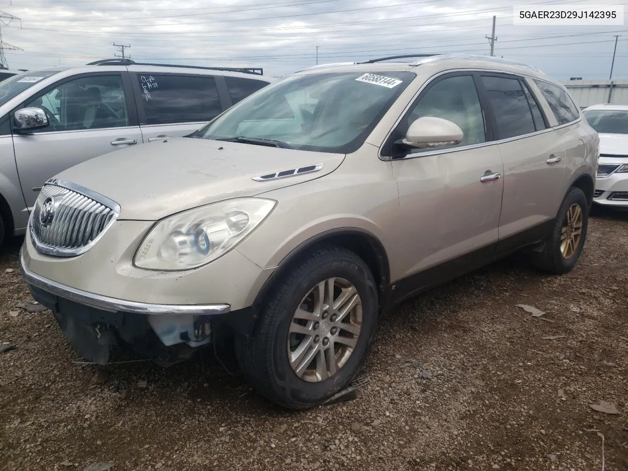 2009 Buick Enclave Cxl VIN: 5GAER23D29J142395 Lot: 60588144