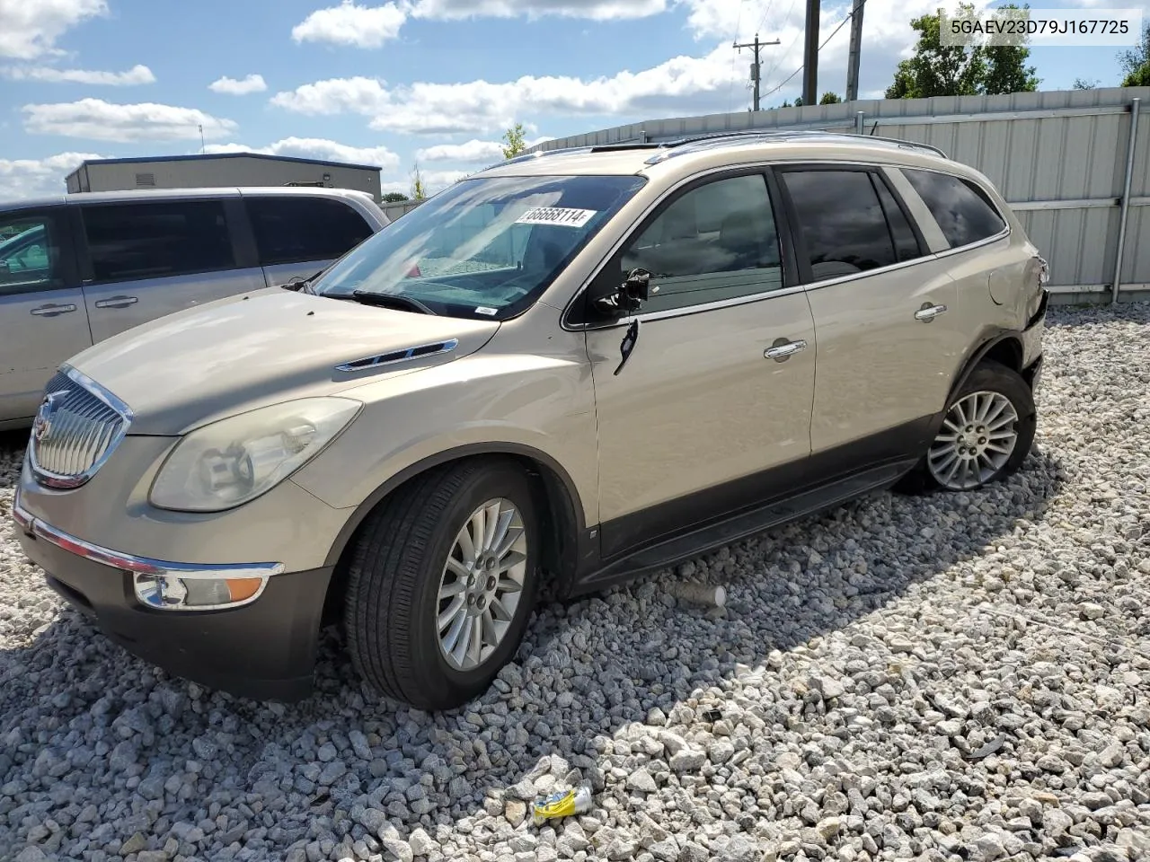 2009 Buick Enclave Cxl VIN: 5GAEV23D79J167725 Lot: 66668114