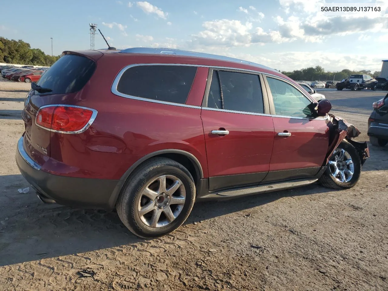 2009 Buick Enclave Cx VIN: 5GAER13D89J137163 Lot: 70525404