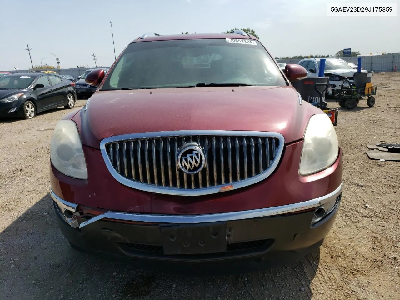 2009 Buick Enclave Cxl VIN: 5GAEV23D29J175859 Lot: 70651384