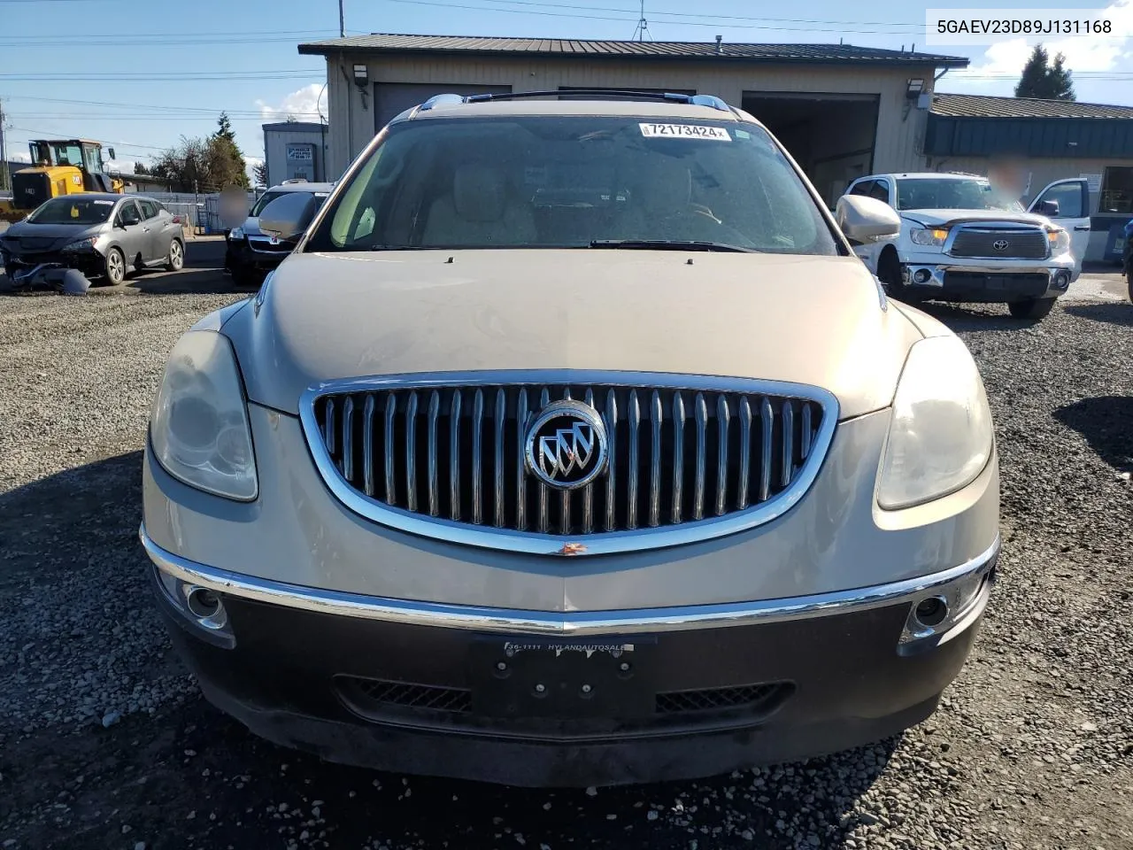 2009 Buick Enclave Cxl VIN: 5GAEV23D89J131168 Lot: 72173424