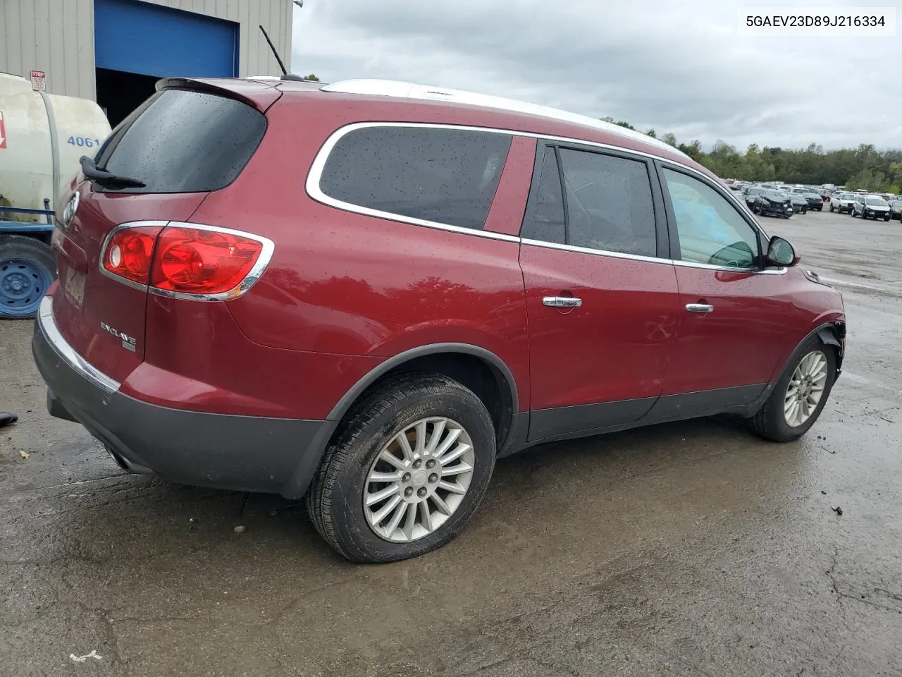 2009 Buick Enclave Cxl VIN: 5GAEV23D89J216334 Lot: 72961214