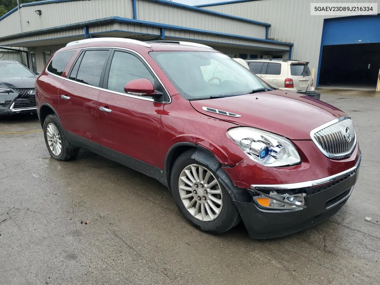 2009 Buick Enclave Cxl VIN: 5GAEV23D89J216334 Lot: 72961214