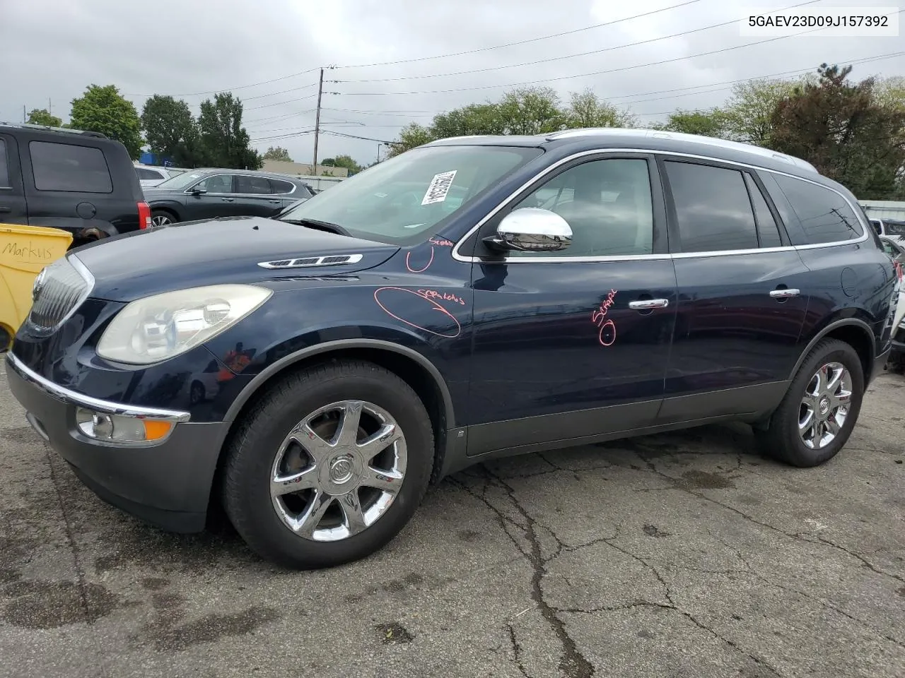 2009 Buick Enclave Cxl VIN: 5GAEV23D09J157392 Lot: 72992534