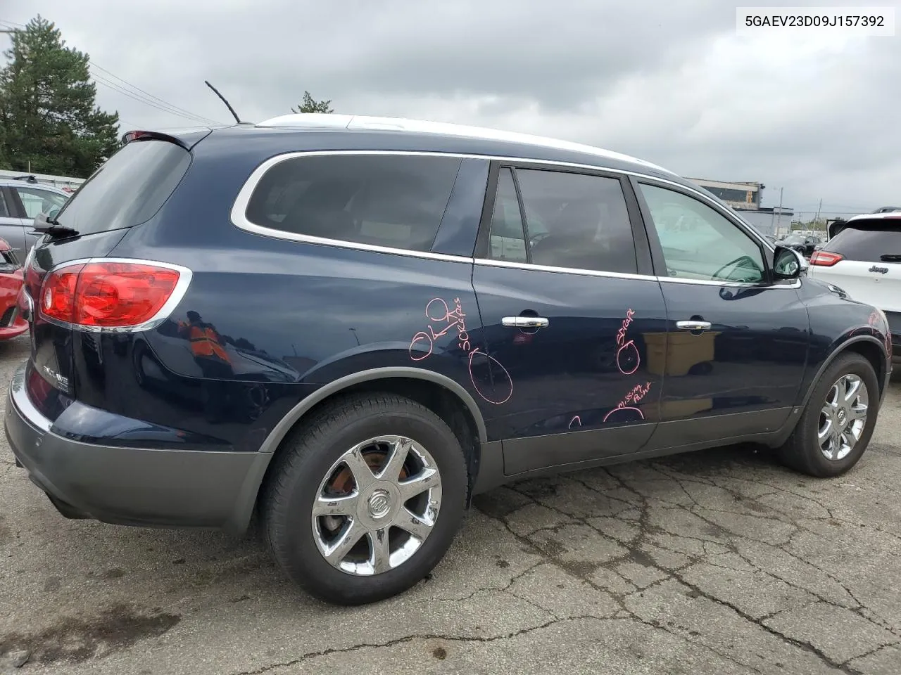 2009 Buick Enclave Cxl VIN: 5GAEV23D09J157392 Lot: 72992534