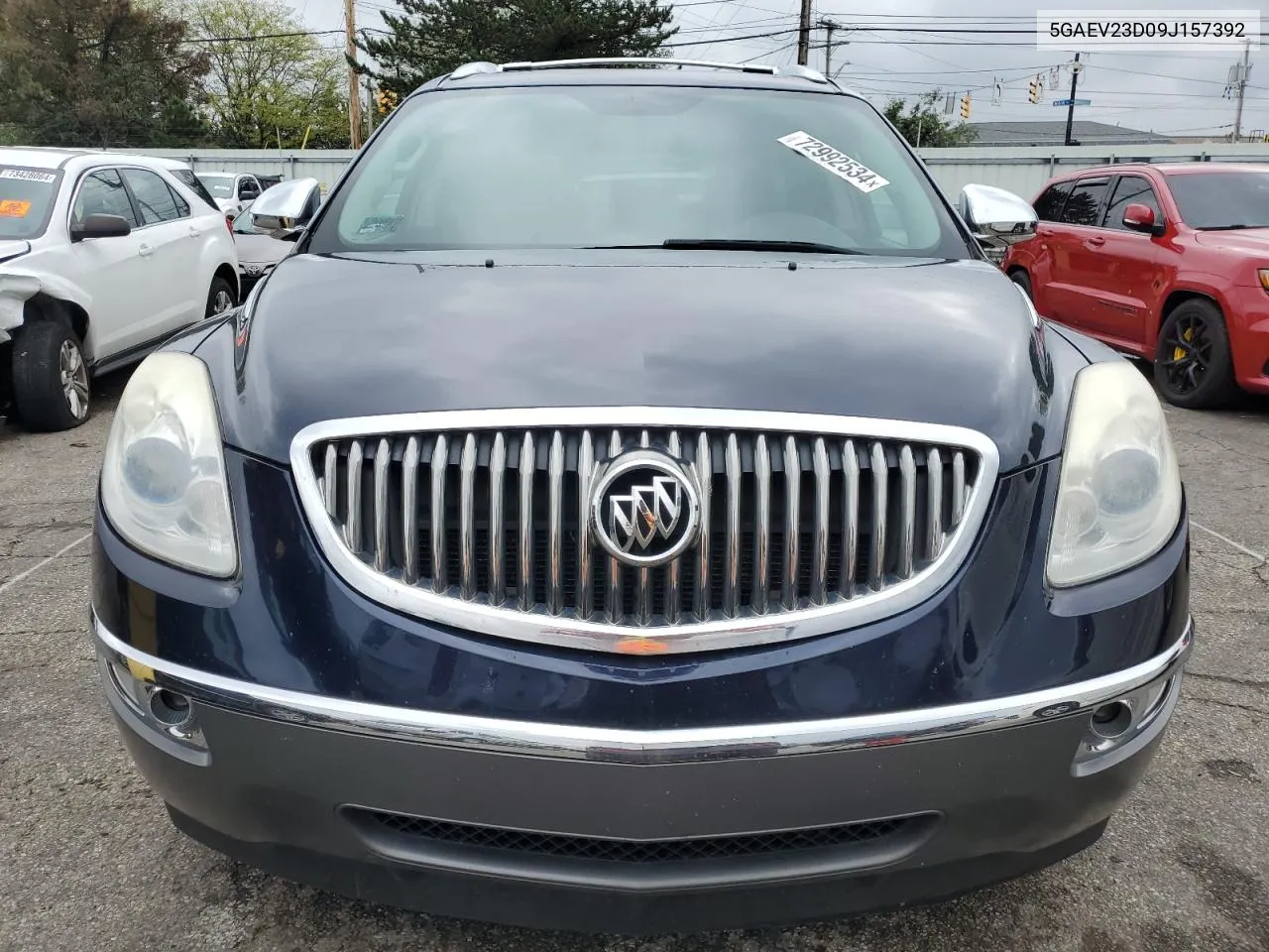 2009 Buick Enclave Cxl VIN: 5GAEV23D09J157392 Lot: 72992534