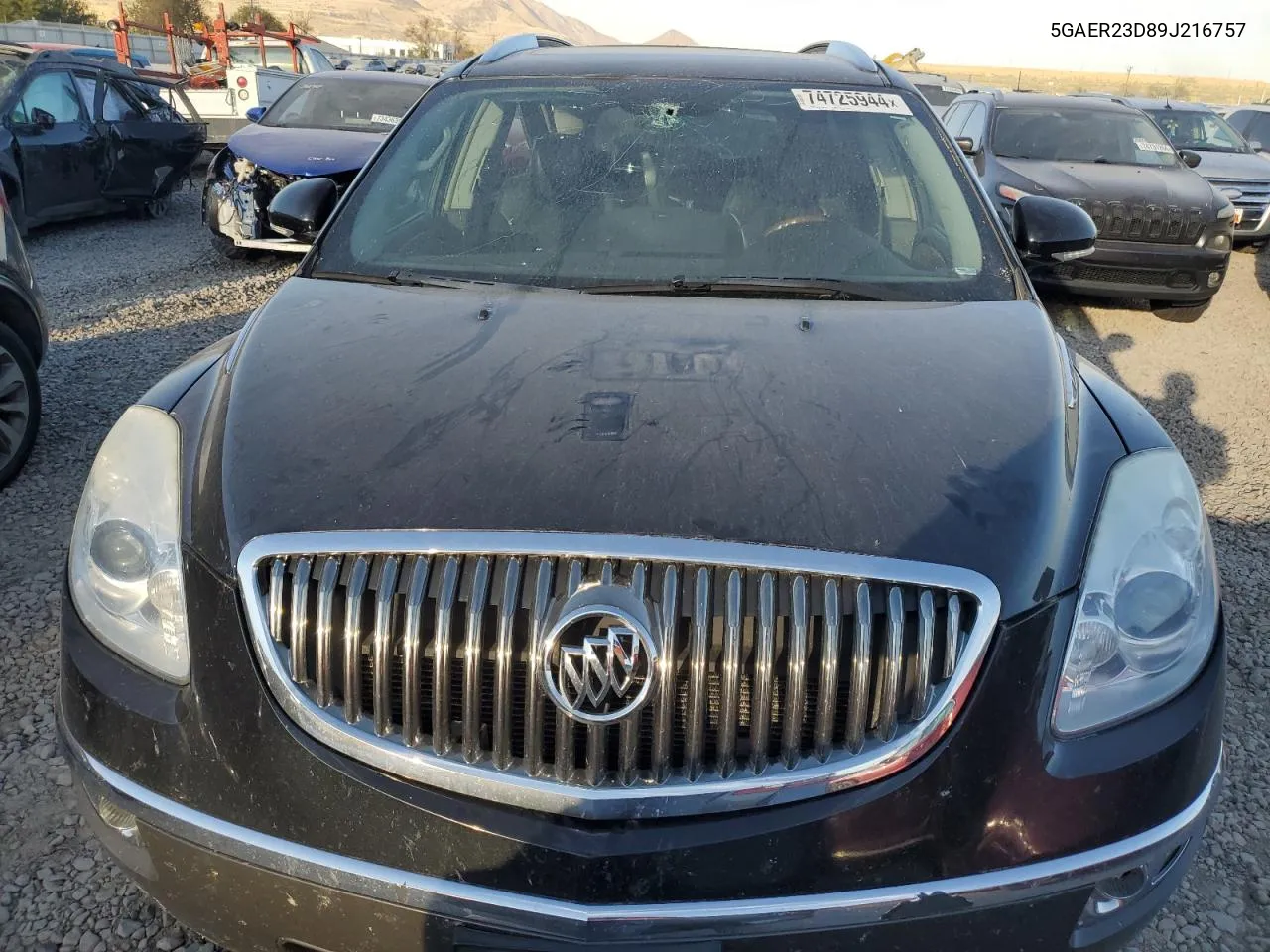 2009 Buick Enclave Cxl VIN: 5GAER23D89J216757 Lot: 74725944