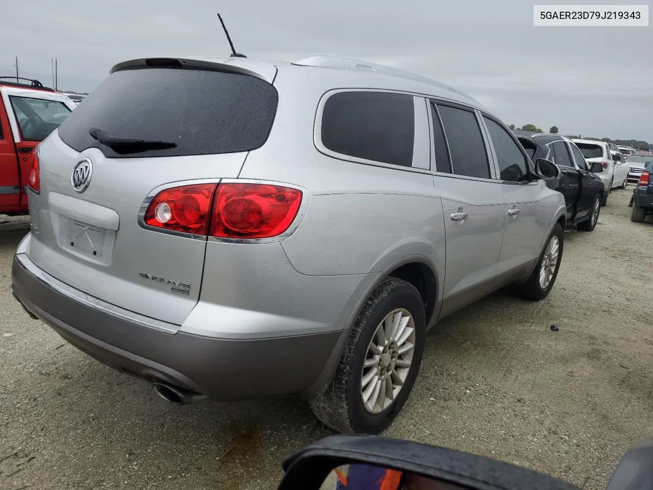 2009 Buick Enclave Cxl VIN: 5GAER23D79J219343 Lot: 75052154