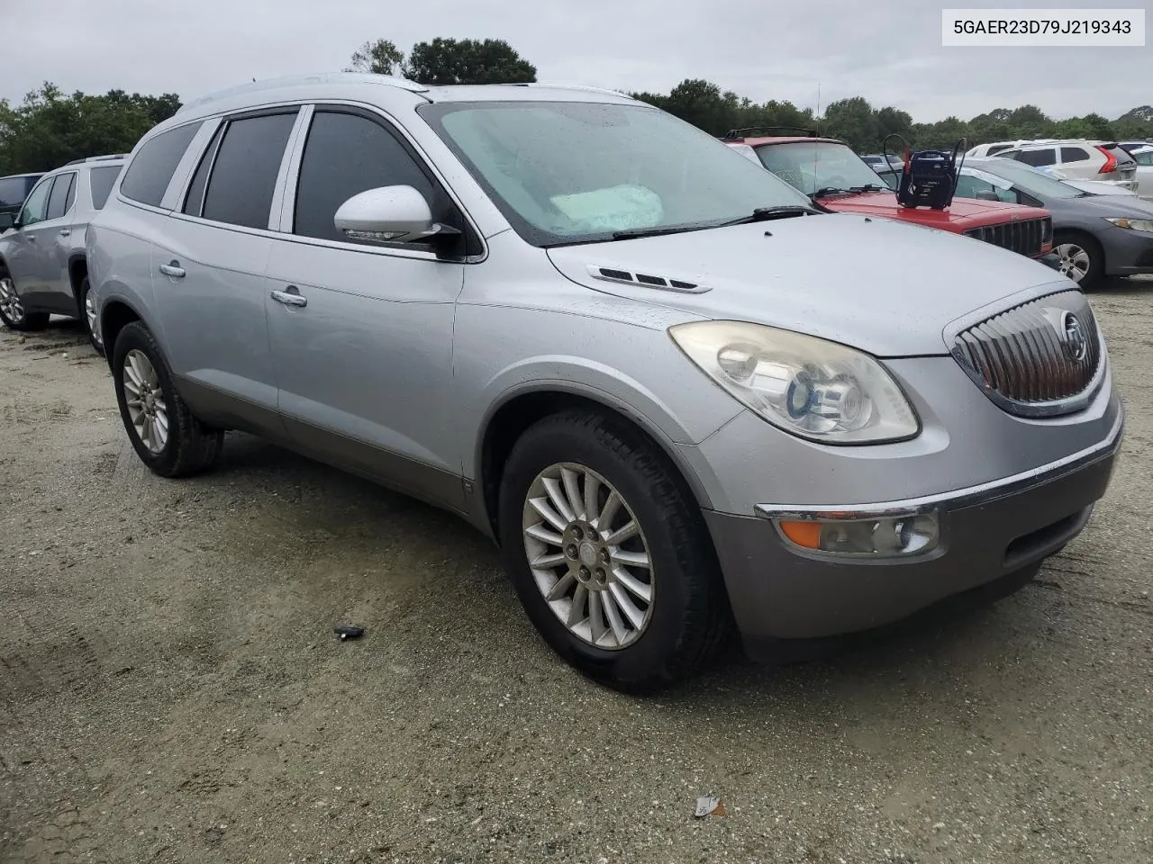 2009 Buick Enclave Cxl VIN: 5GAER23D79J219343 Lot: 75052154