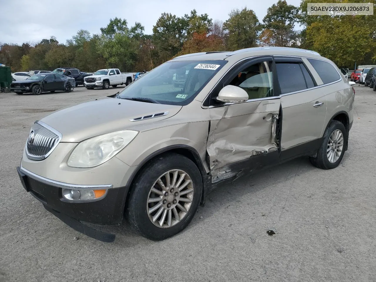 2009 Buick Enclave Cxl VIN: 5GAEV23DX9J206873 Lot: 75736544