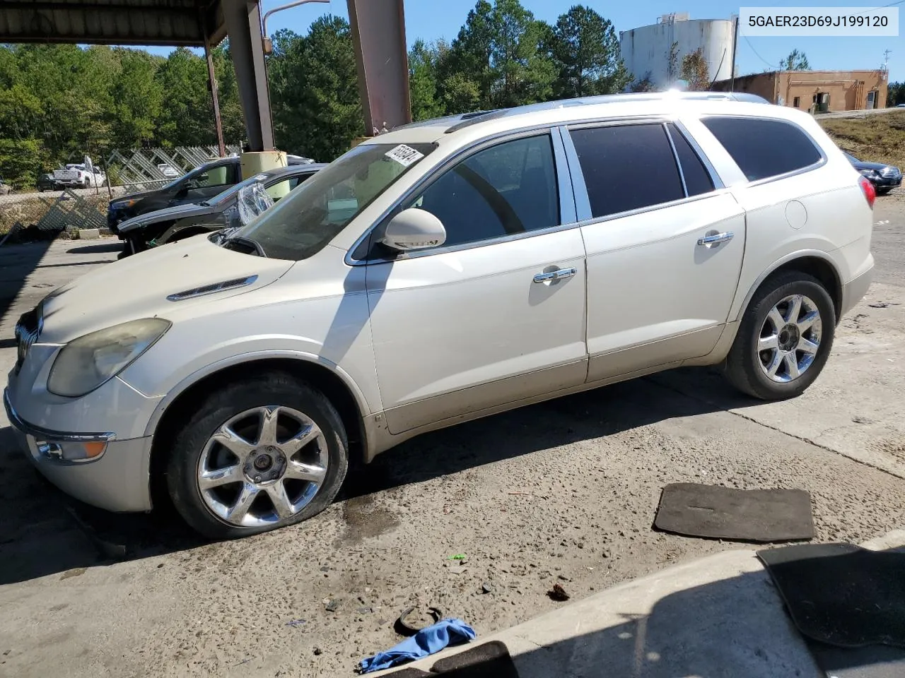 2009 Buick Enclave Cxl VIN: 5GAER23D69J199120 Lot: 76656474