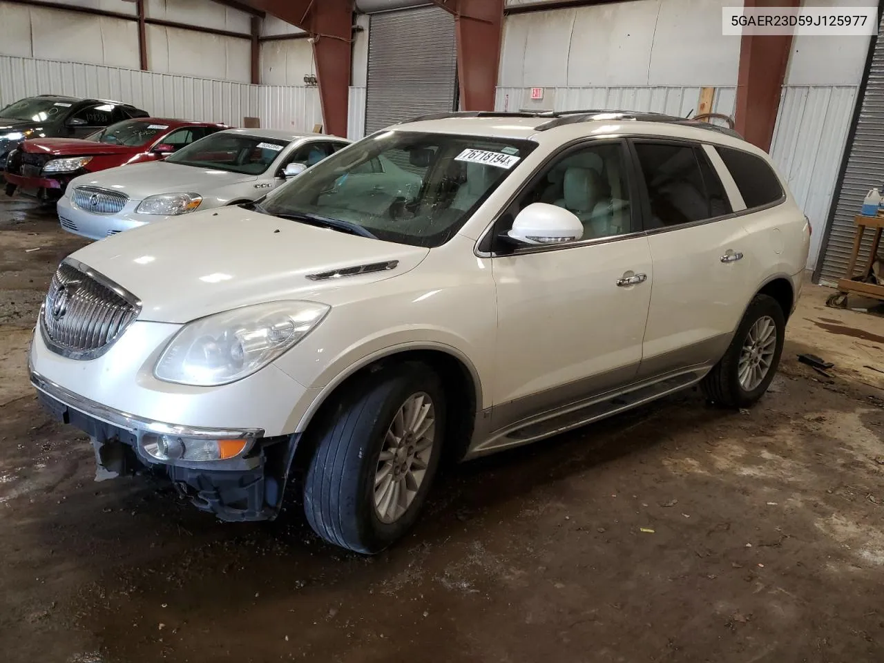 2009 Buick Enclave Cxl VIN: 5GAER23D59J125977 Lot: 76718194