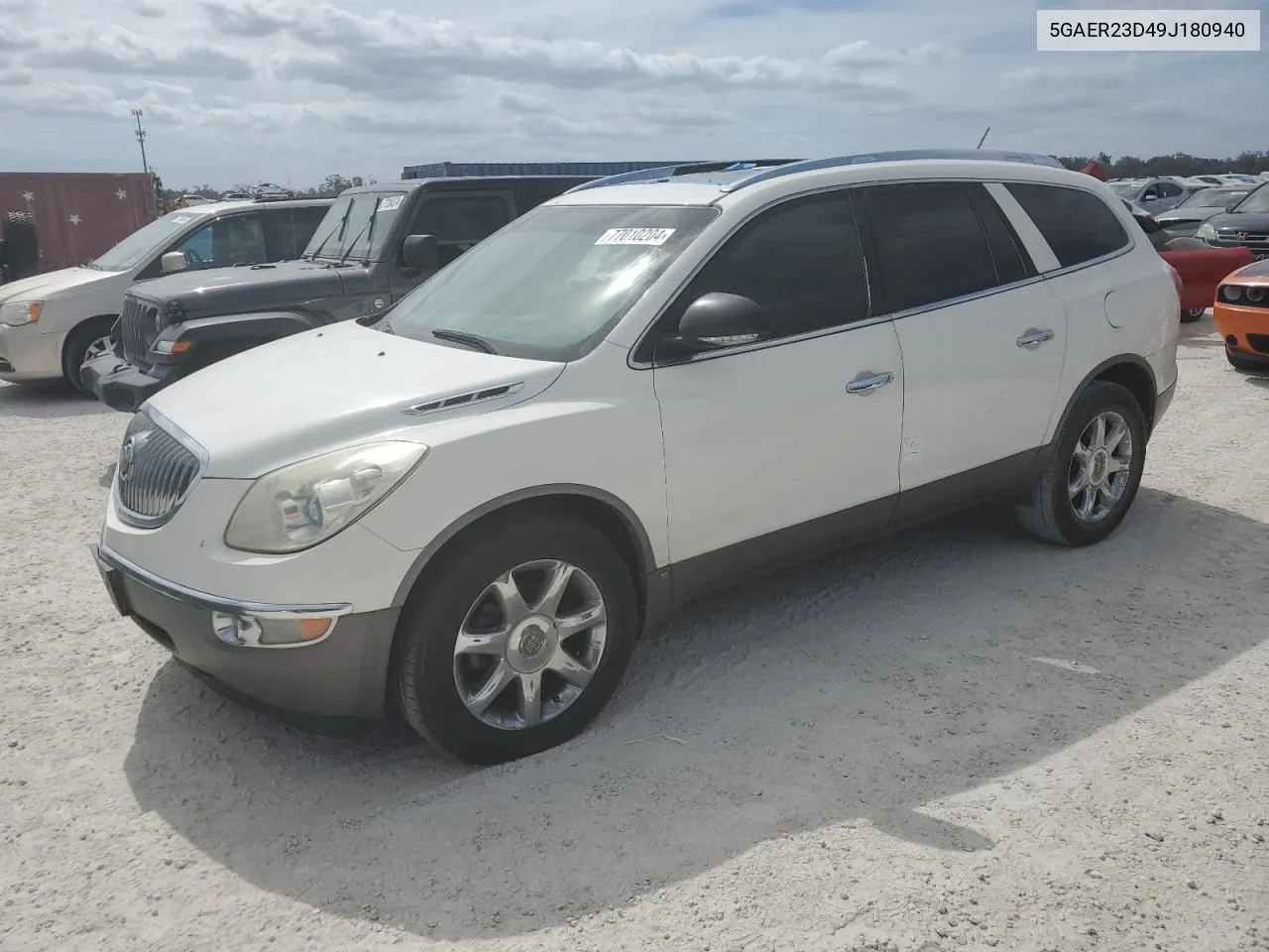 2009 Buick Enclave Cxl VIN: 5GAER23D49J180940 Lot: 77010204