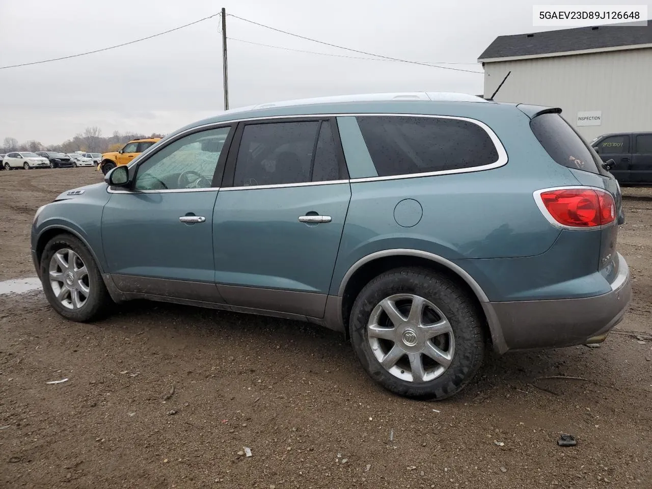 2009 Buick Enclave Cxl VIN: 5GAEV23D89J126648 Lot: 77805694