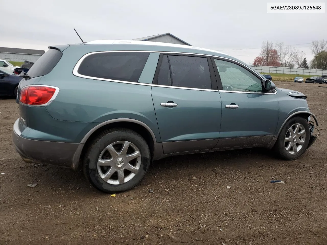 2009 Buick Enclave Cxl VIN: 5GAEV23D89J126648 Lot: 77805694