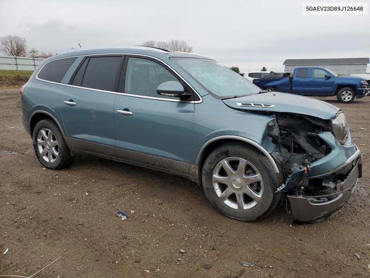 2009 Buick Enclave Cxl VIN: 5GAEV23D89J126648 Lot: 77805694