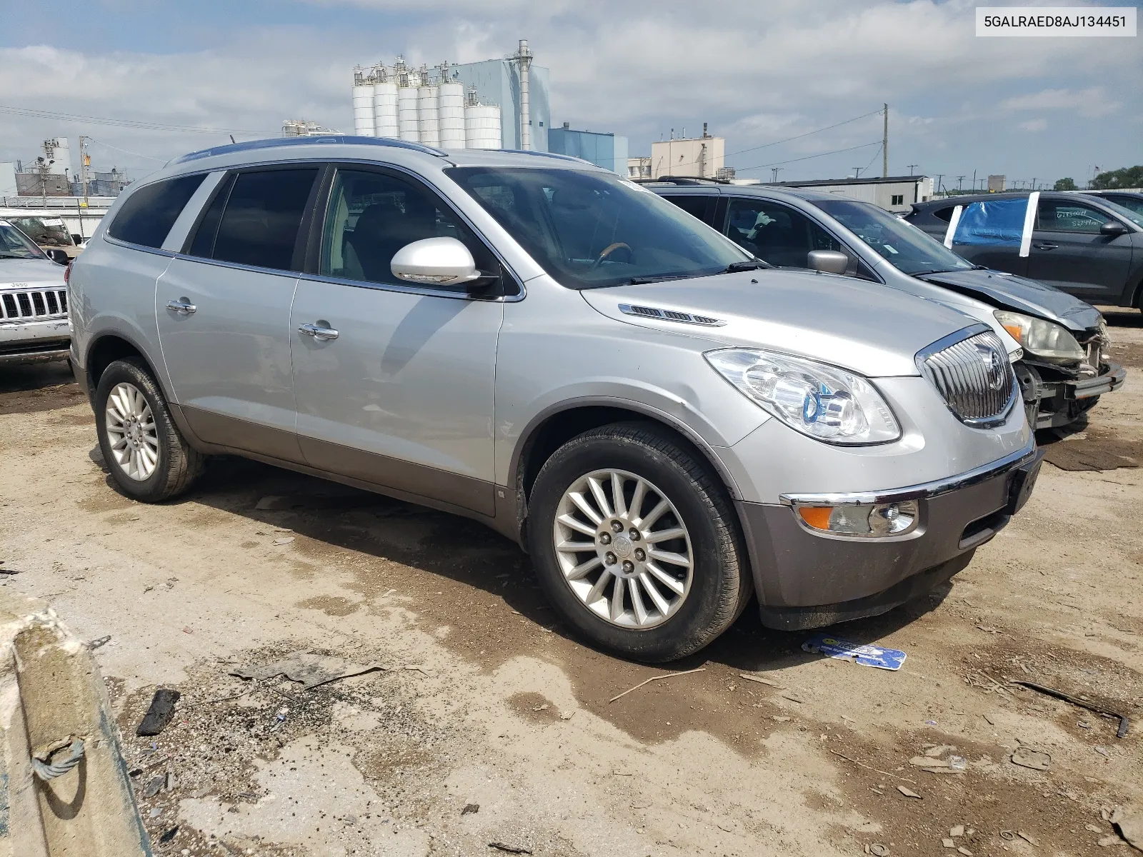 2010 Buick Enclave Cx VIN: 5GALRAED8AJ134451 Lot: 63001984