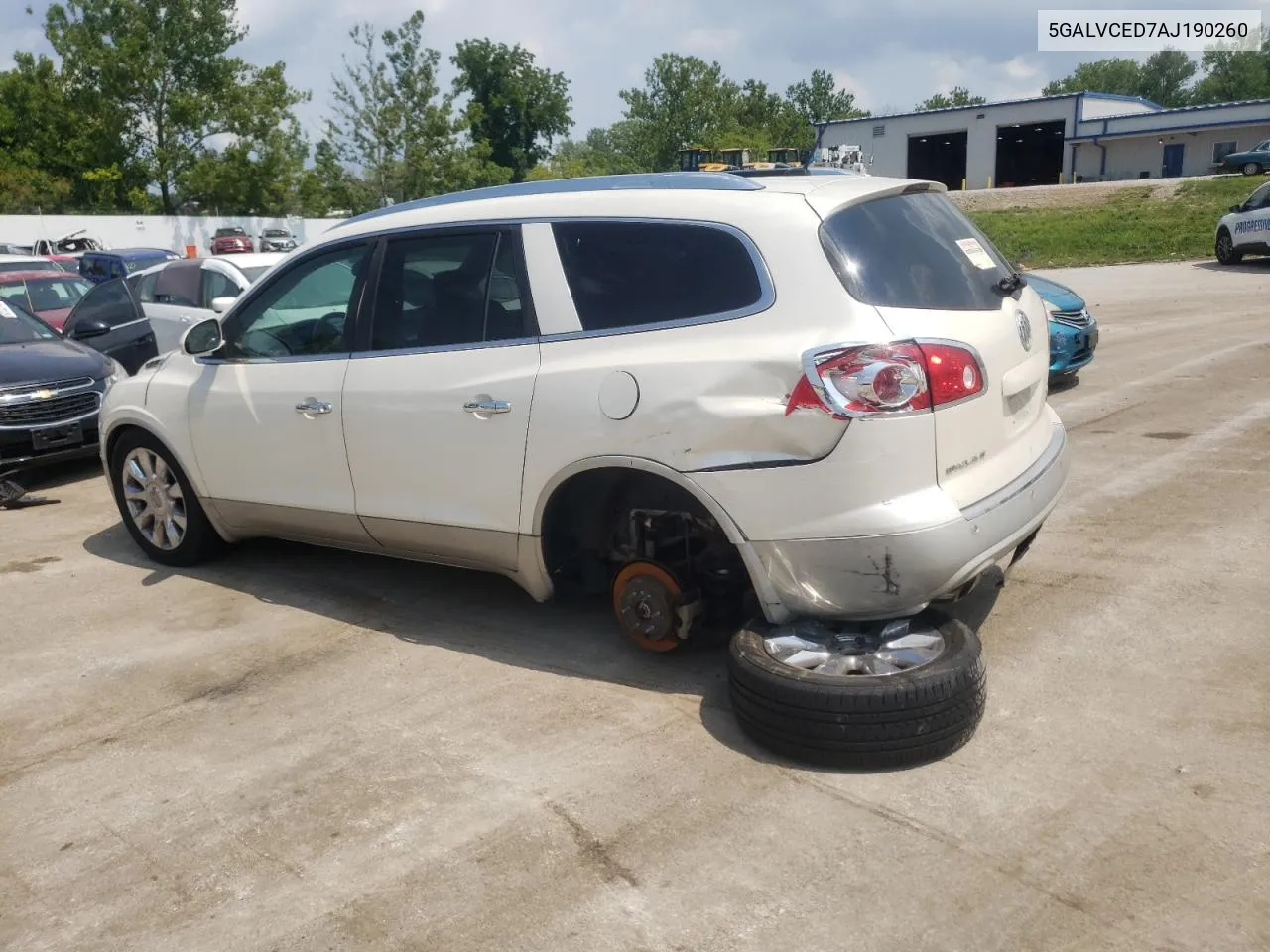 2010 Buick Enclave Cxl VIN: 5GALVCED7AJ190260 Lot: 64115044