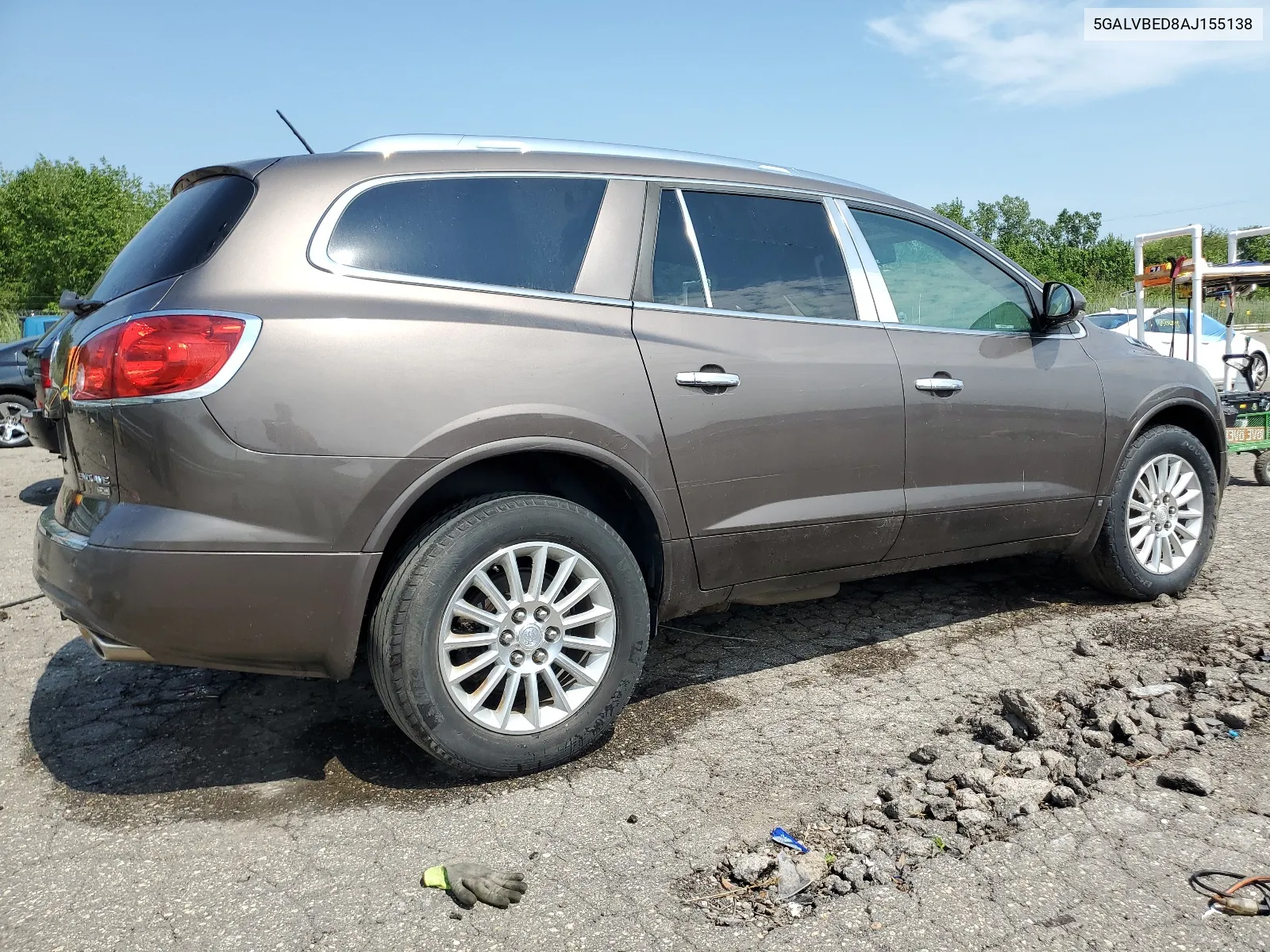 5GALVBED8AJ155138 2010 Buick Enclave Cxl