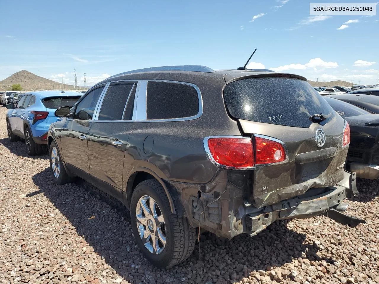 2010 Buick Enclave Cxl VIN: 5GALRCED8AJ250048 Lot: 67182004