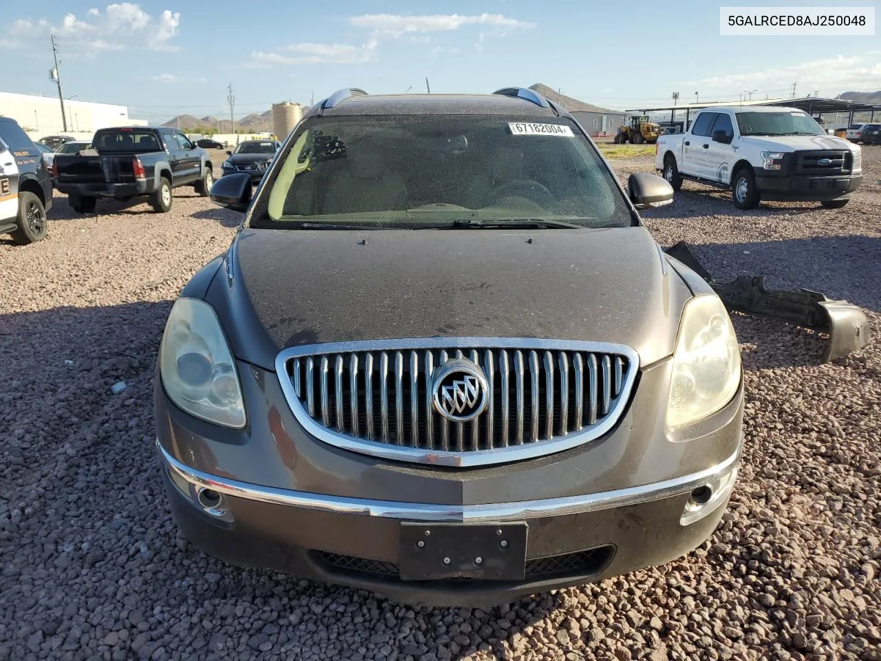 2010 Buick Enclave Cxl VIN: 5GALRCED8AJ250048 Lot: 67182004