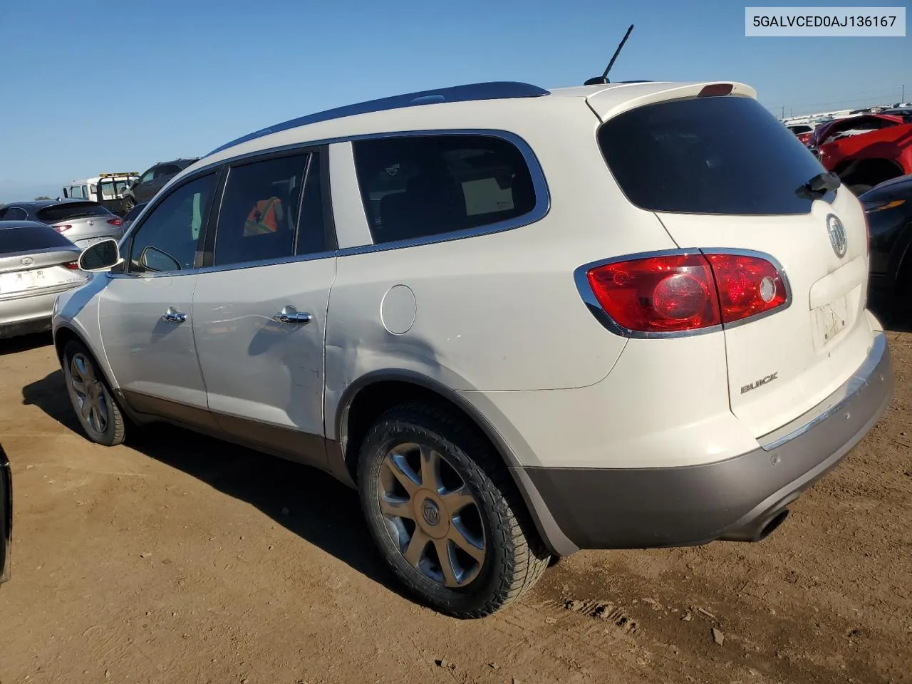 2010 Buick Enclave Cxl VIN: 5GALVCED0AJ136167 Lot: 68898284