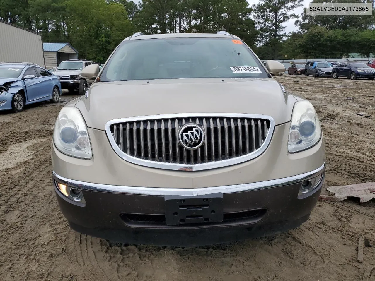 2010 Buick Enclave Cxl VIN: 5GALVCED0AJ173865 Lot: 69749644