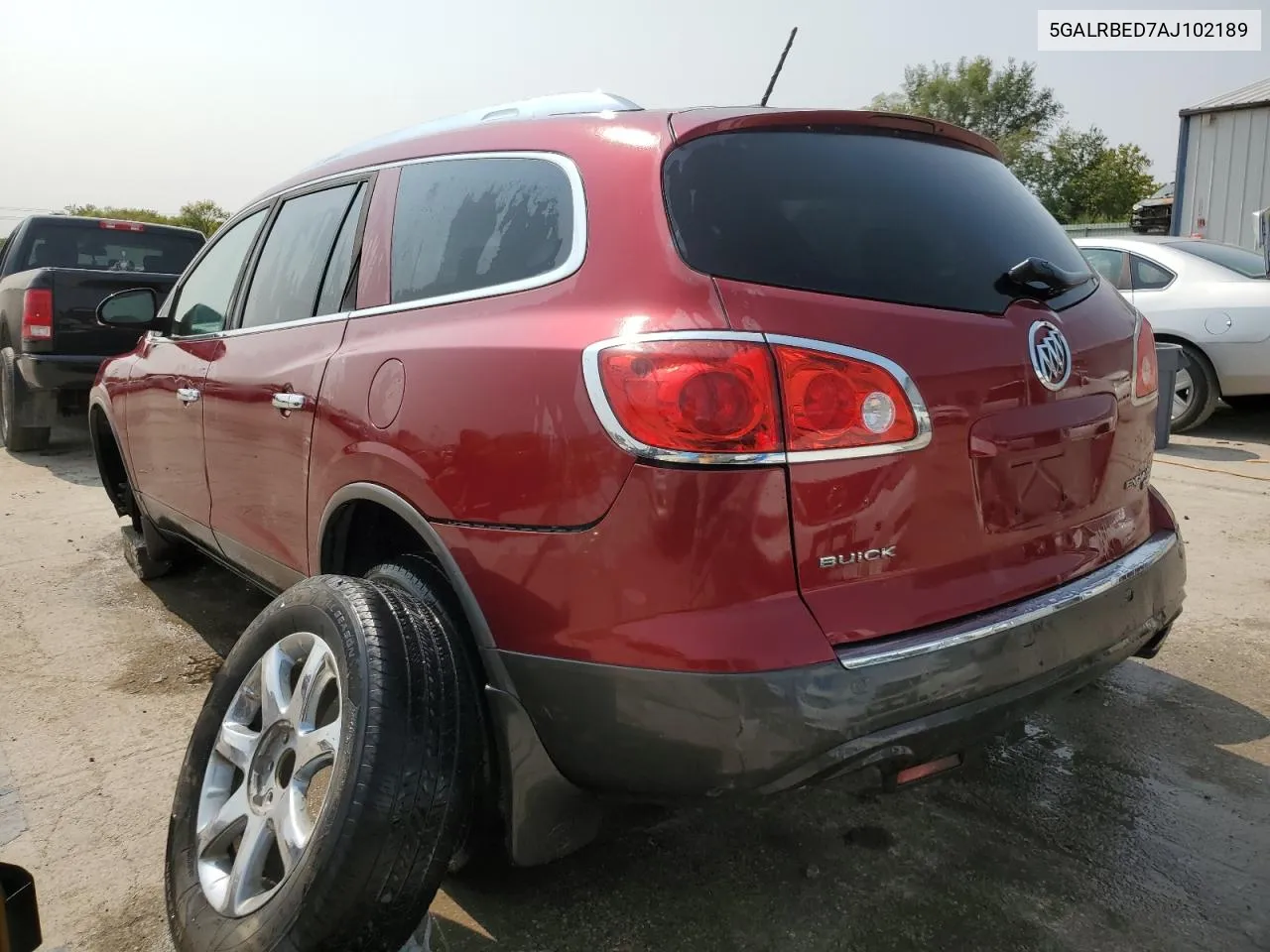 2010 Buick Enclave Cxl VIN: 5GALRBED7AJ102189 Lot: 70501144