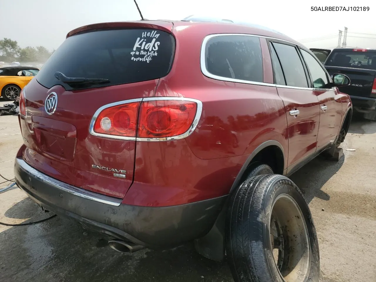 2010 Buick Enclave Cxl VIN: 5GALRBED7AJ102189 Lot: 70501144