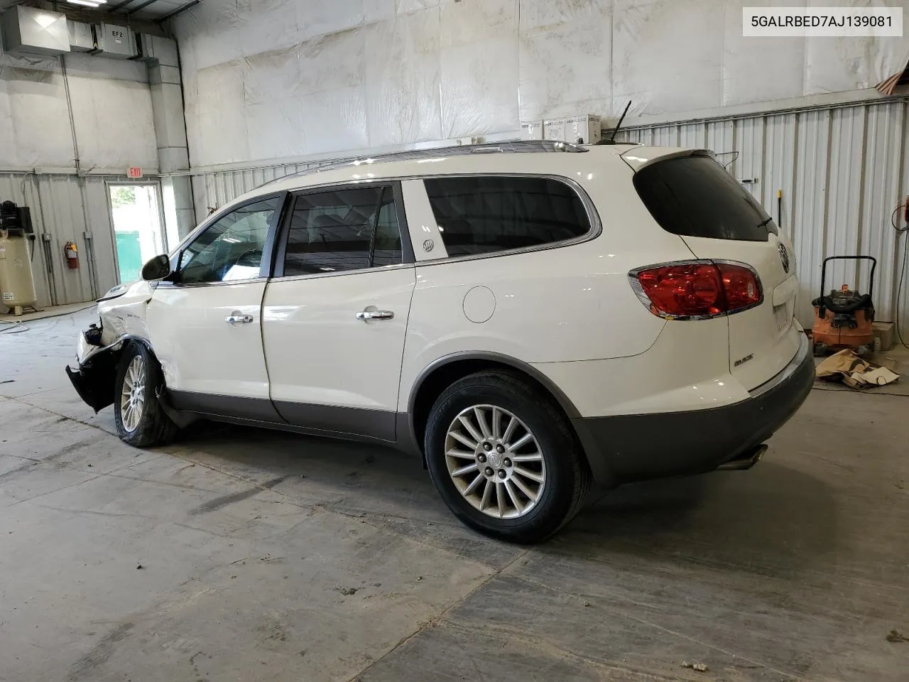 2010 Buick Enclave Cxl VIN: 5GALRBED7AJ139081 Lot: 70929154